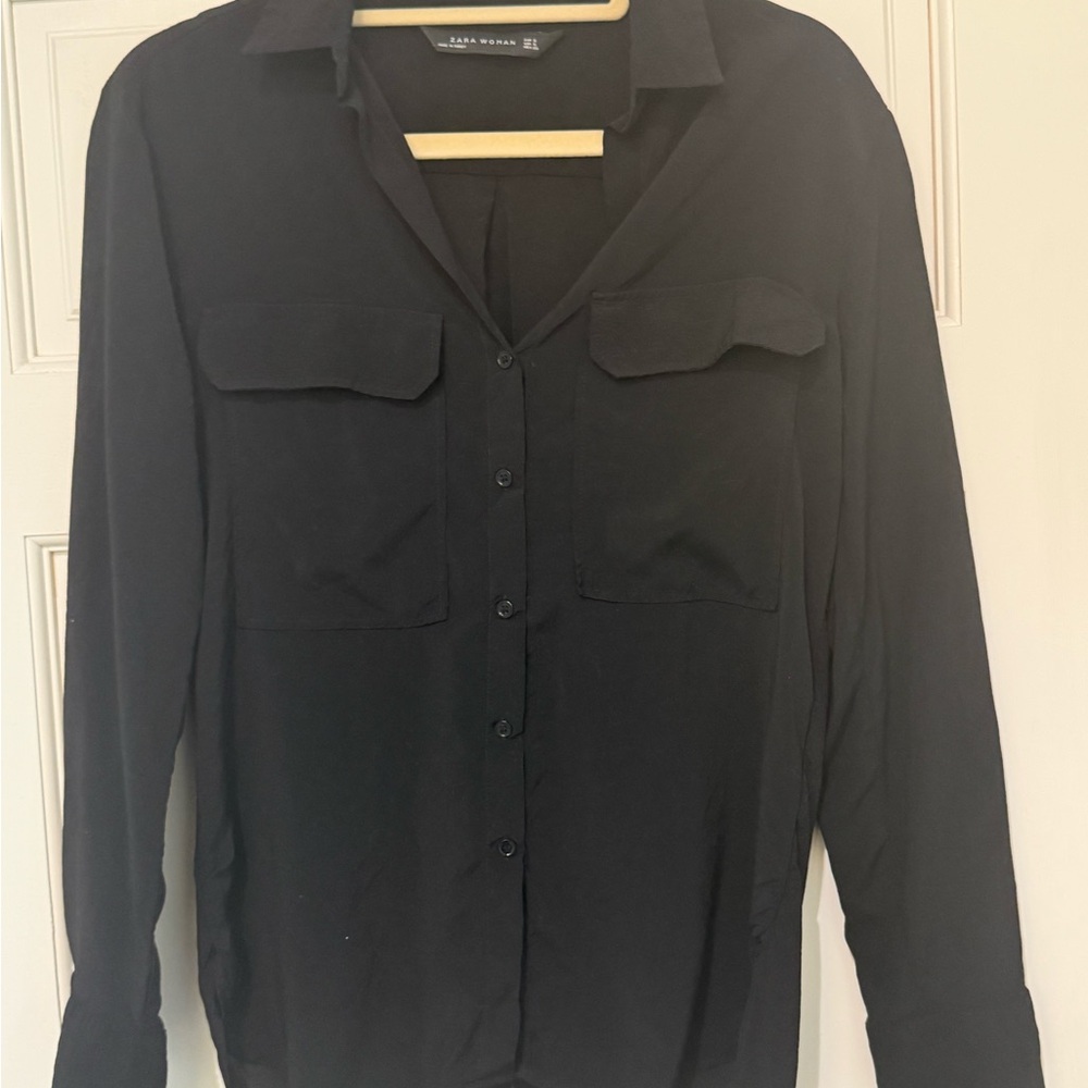 Zara Black Women's Shirt